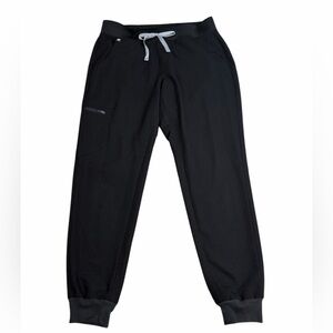 Figs Women's Zamora Jogger Scrub Pants | Black | Size Medium